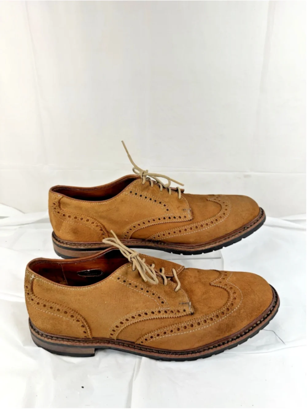 Allen Edmonds Big Sur Size 10.5 D Brogue suede wingtip